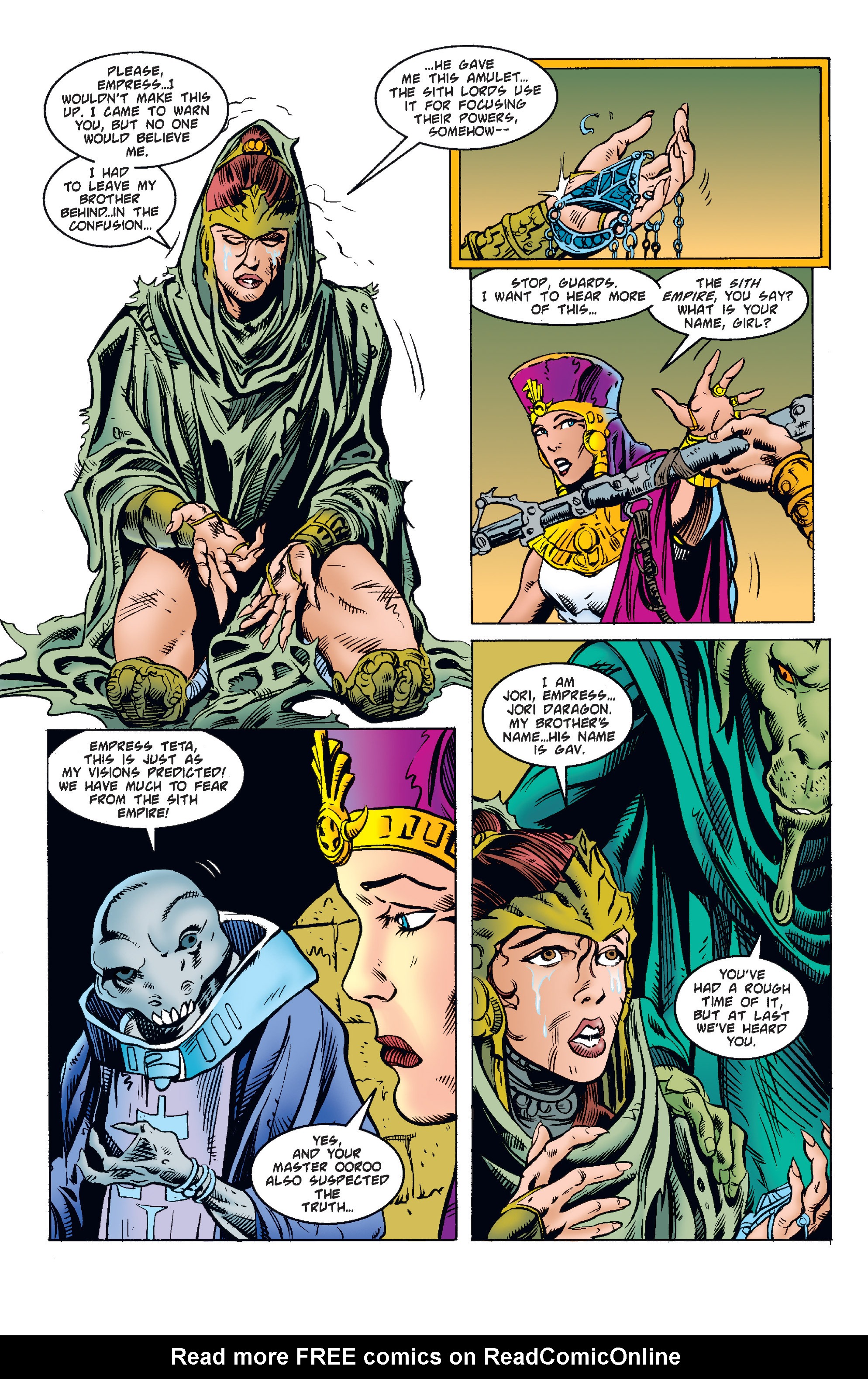 Read online Star Wars: Tales of the Jedi - The Fall of the Sith Empire comic -  Issue #2 - 23