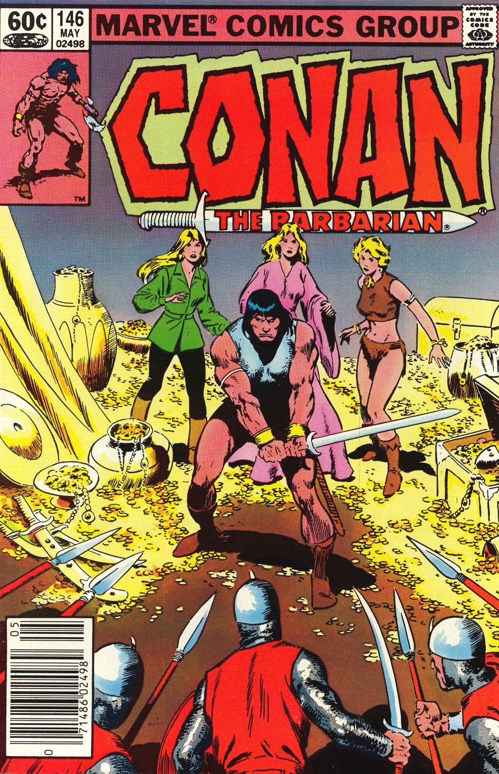 Read online Conan the Barbarian (1970) comic -  Issue #146 - 3