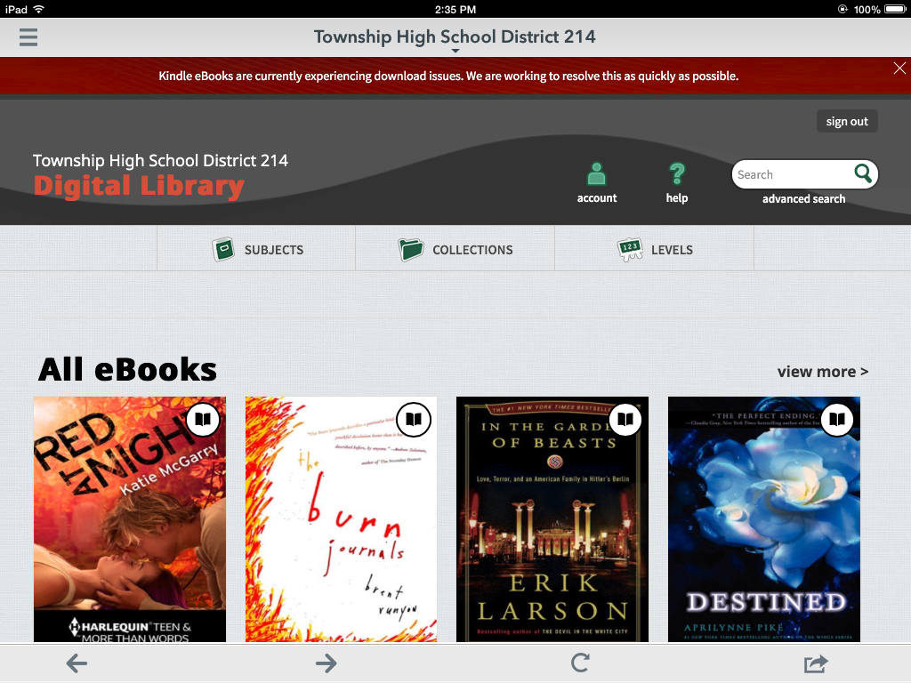 The Collab Blog Library Books on Your iPad!