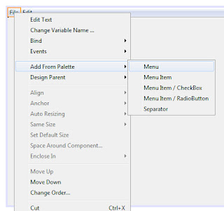Coding Program Java Membuat Menu Utama dengan Netbeans - Java Netbeans ...