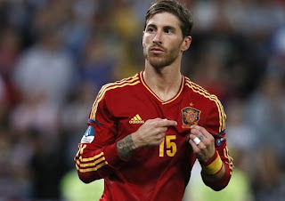 SERGIO RAMOS NEW HAIRSTYLES