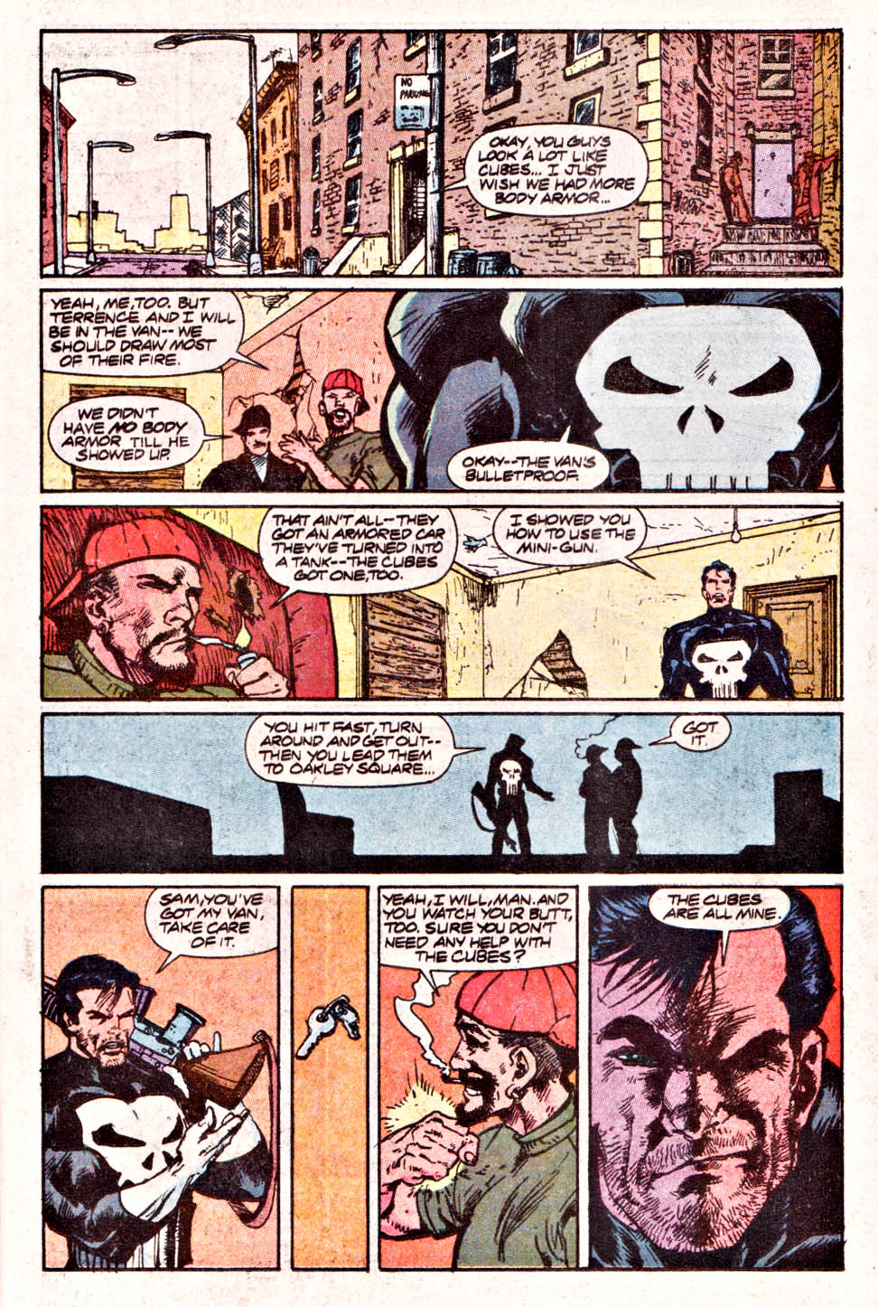 Read online The Punisher (1987) comic -  Issue #36 - Jigsaw Puzzle - 11