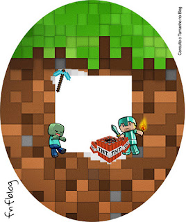 Toppers o Etiquetas de Minecraft para imprimir gratis. Toppers o Etiquetas de Minecraft para imprimir gratis.