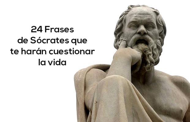 24 frases de Sócrates que te harán cuestionar la vida - EL CLUB DE LOS