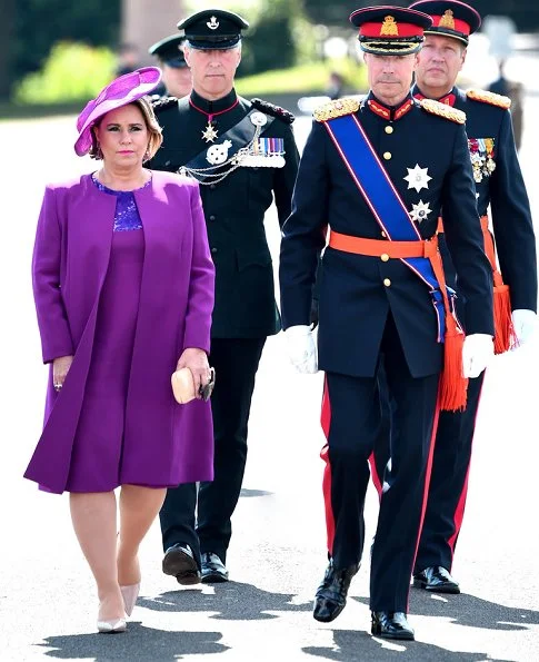 Queen Rania, Grand Duchess Maria Teresa, Prince Guillaume, Princess Stephanie, Prince Felix and Princess Claire, King Abdullah, Grand Duke Henri