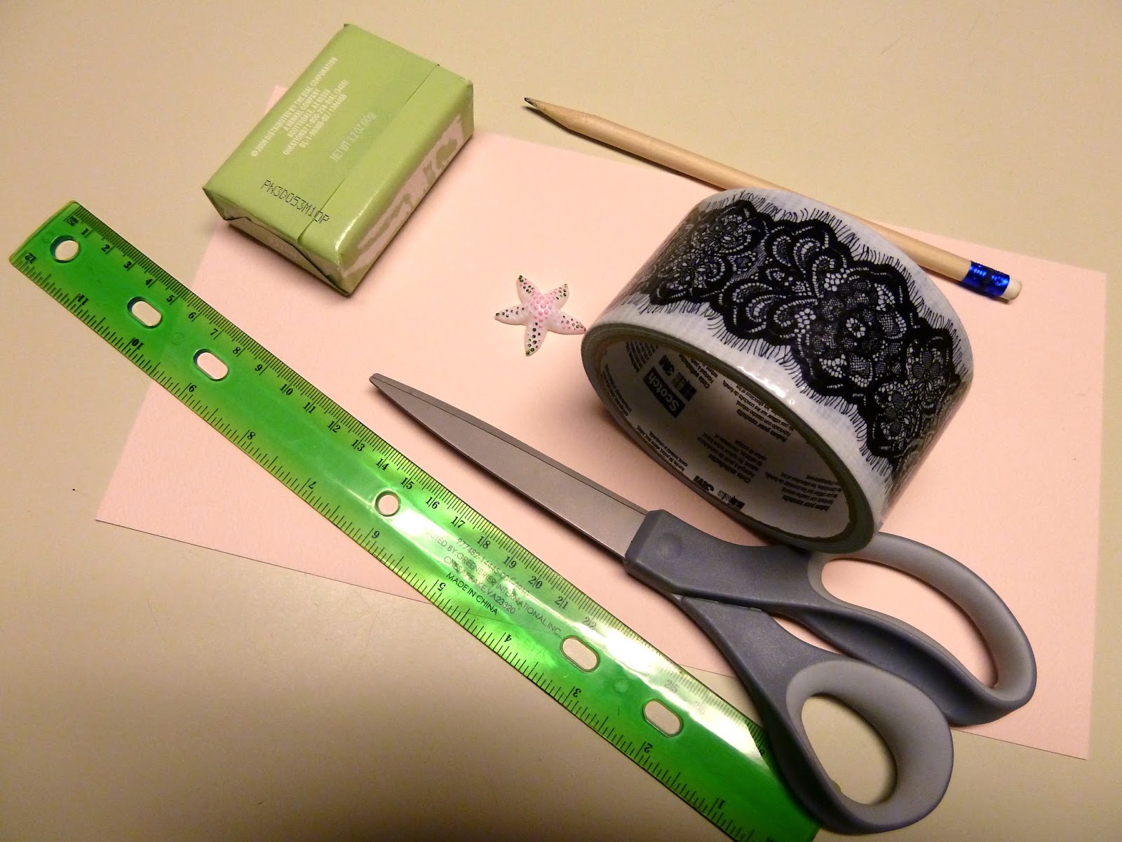 Scotch Masking Tape with Ruler - Bling Your Things - Rhinestones