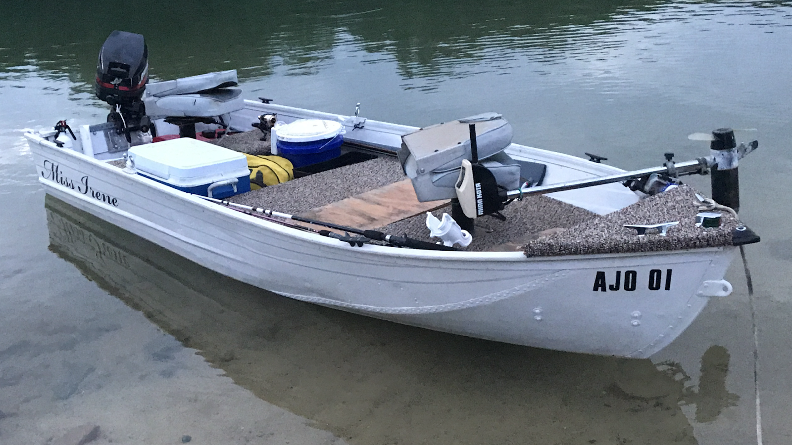 1969 Delhi Aluminum Boat Restoration