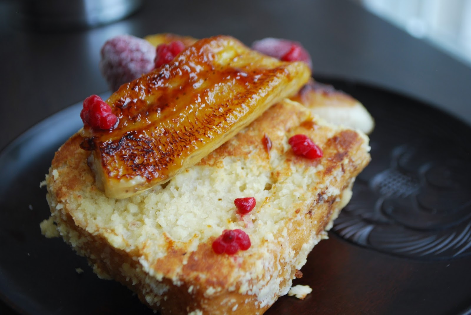 Hannah Claudia Almond Crusted Milk Bread French Toast with Maple