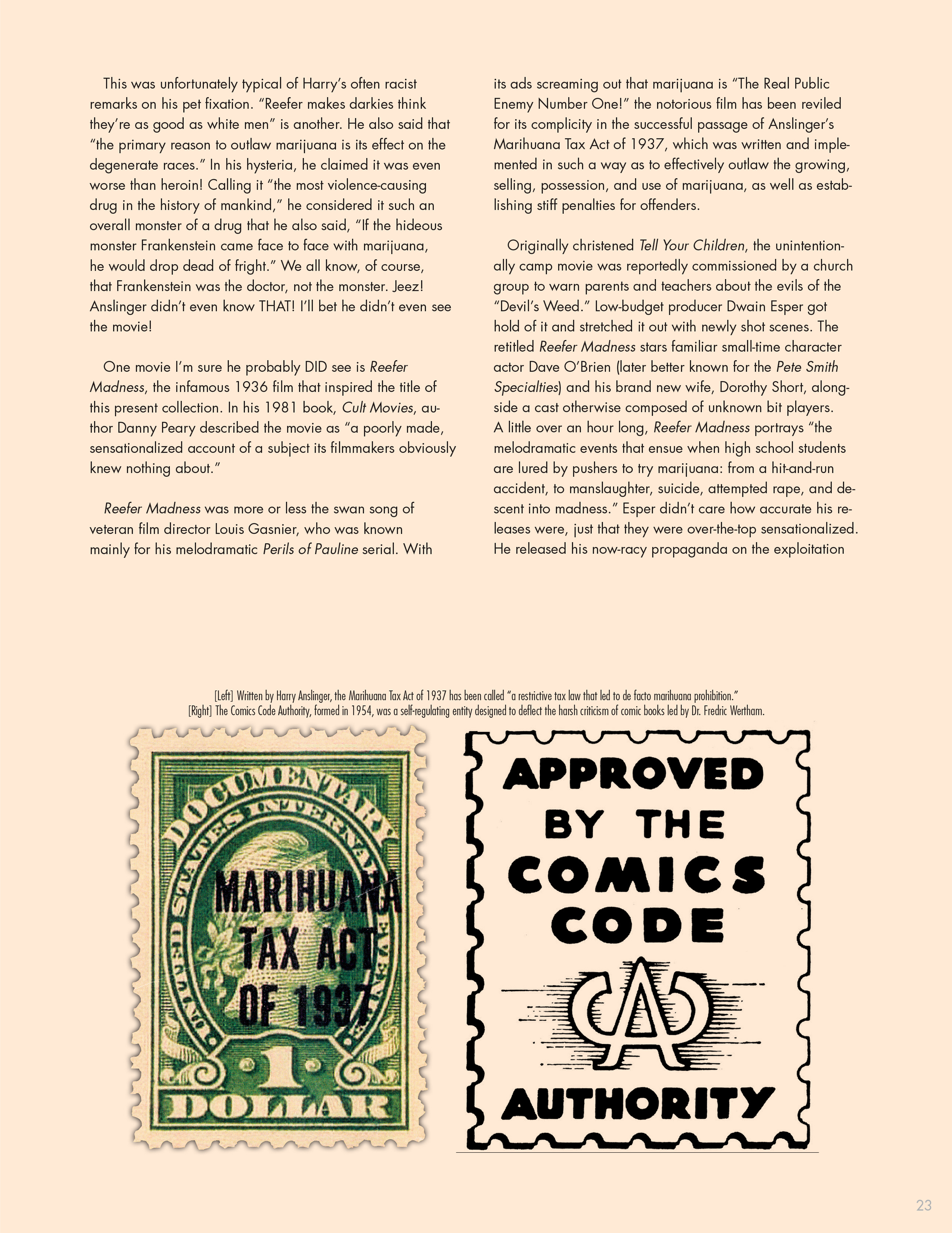 Read online Reefer Madness comic -  Issue # TPB - 22