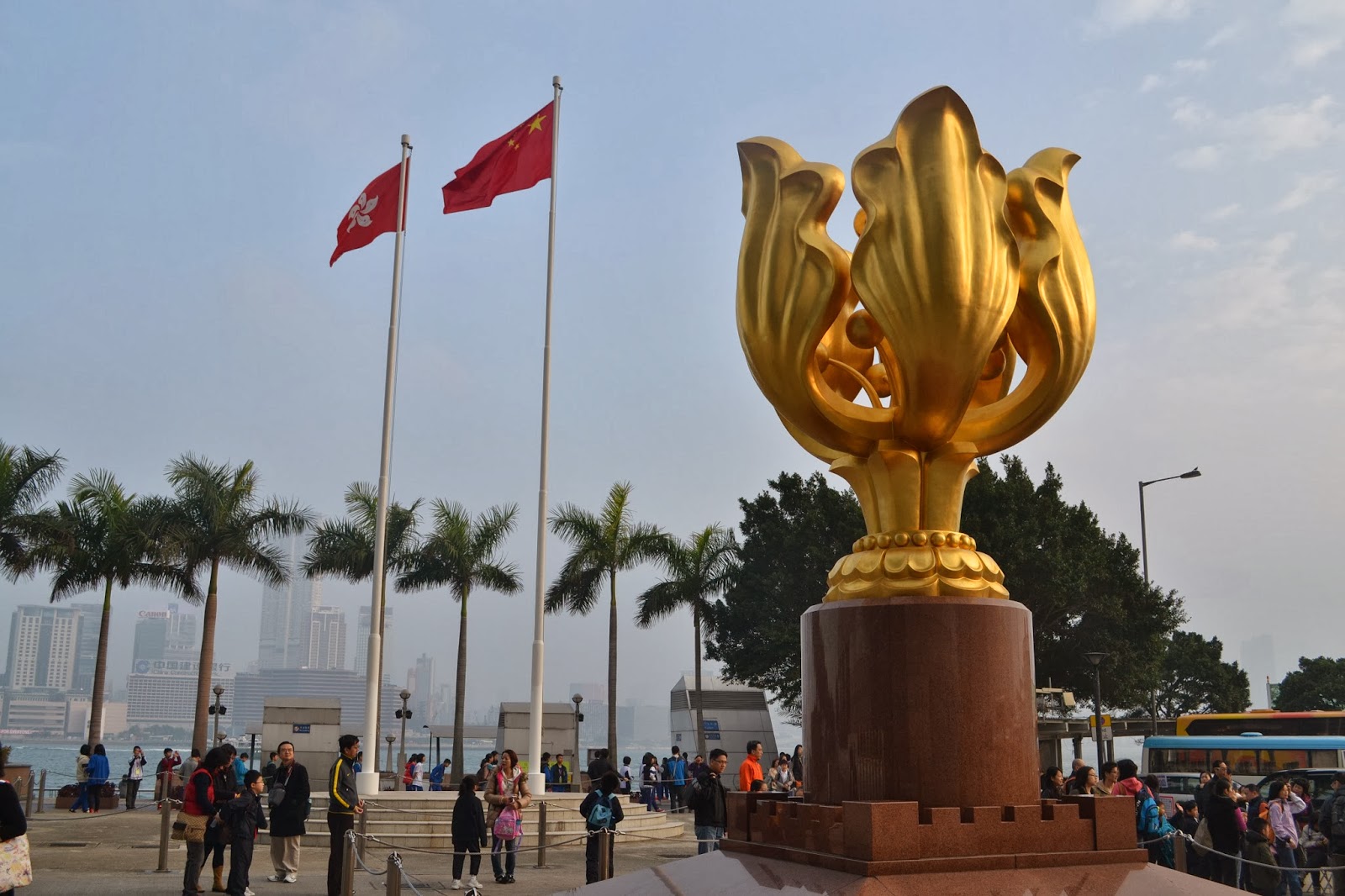 Jeff's Travels: Hong Kong (香港) - Golden Bauhinia Square (金紫荆广场)