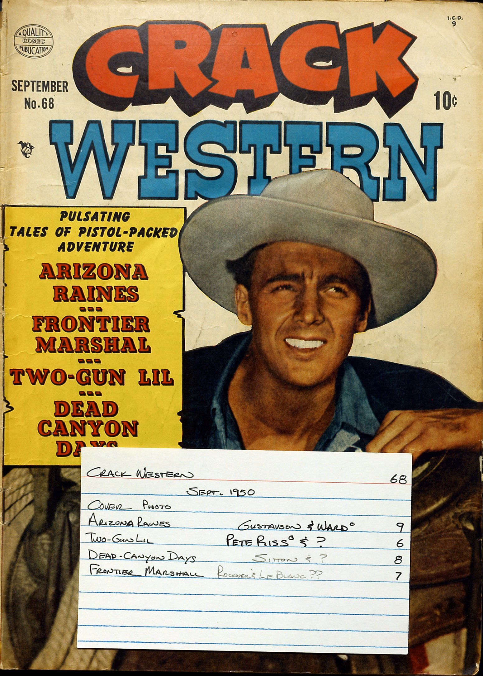 Read online Crack Western comic -  Issue #68 - 37