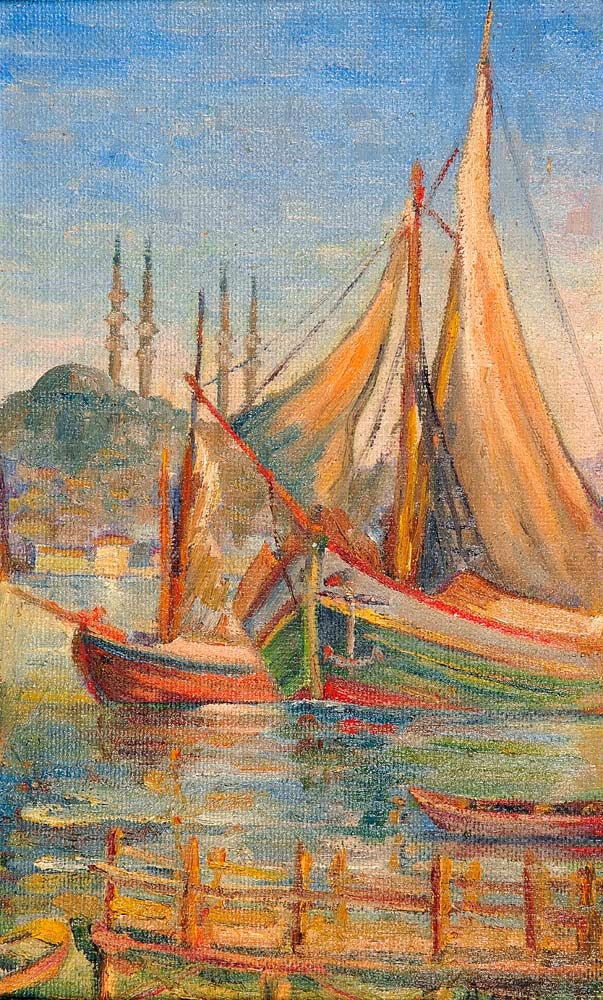 Nazmi Cekli 1884 Izmir 1958 Istanbul Empresyonizm