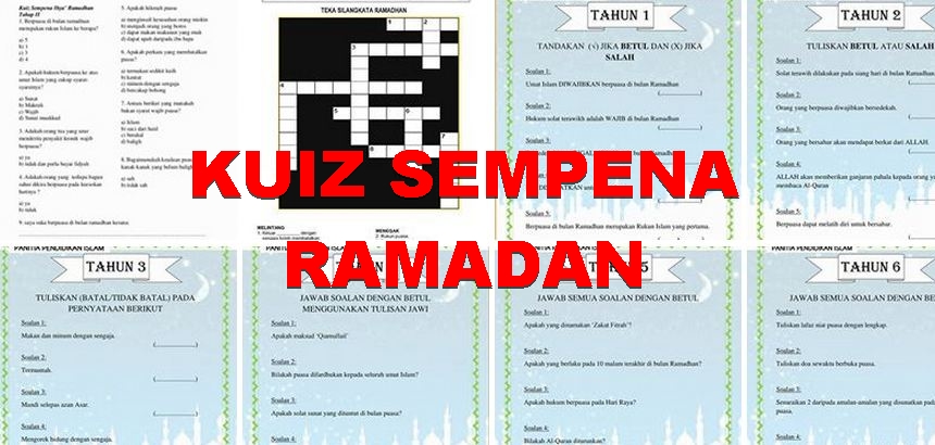Soalan Kuiz Maal Hijrah Sekolah Rendah  Ououiouiouo