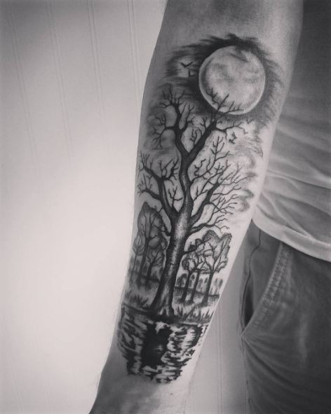 50 Simple Tree Tattoos For Men 2020 Ideas Amp Designs