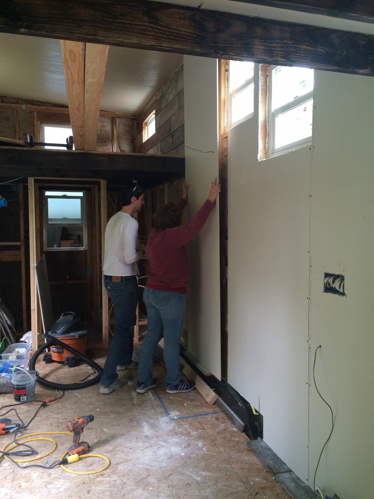 My Tiny Empty Nest & My Tiny House Village Drywall In A Tiny House? Part II