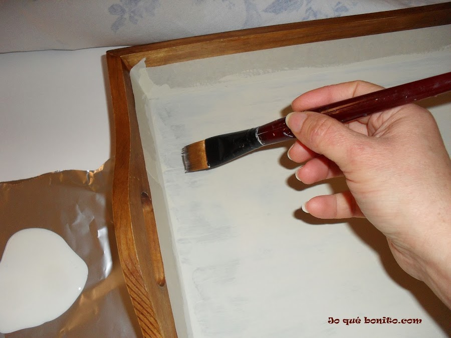 Decorar bandeja para el café