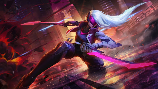 PROJECT: Katarina - League of Legends *NOW WITH A FACE* Minecraft Skin