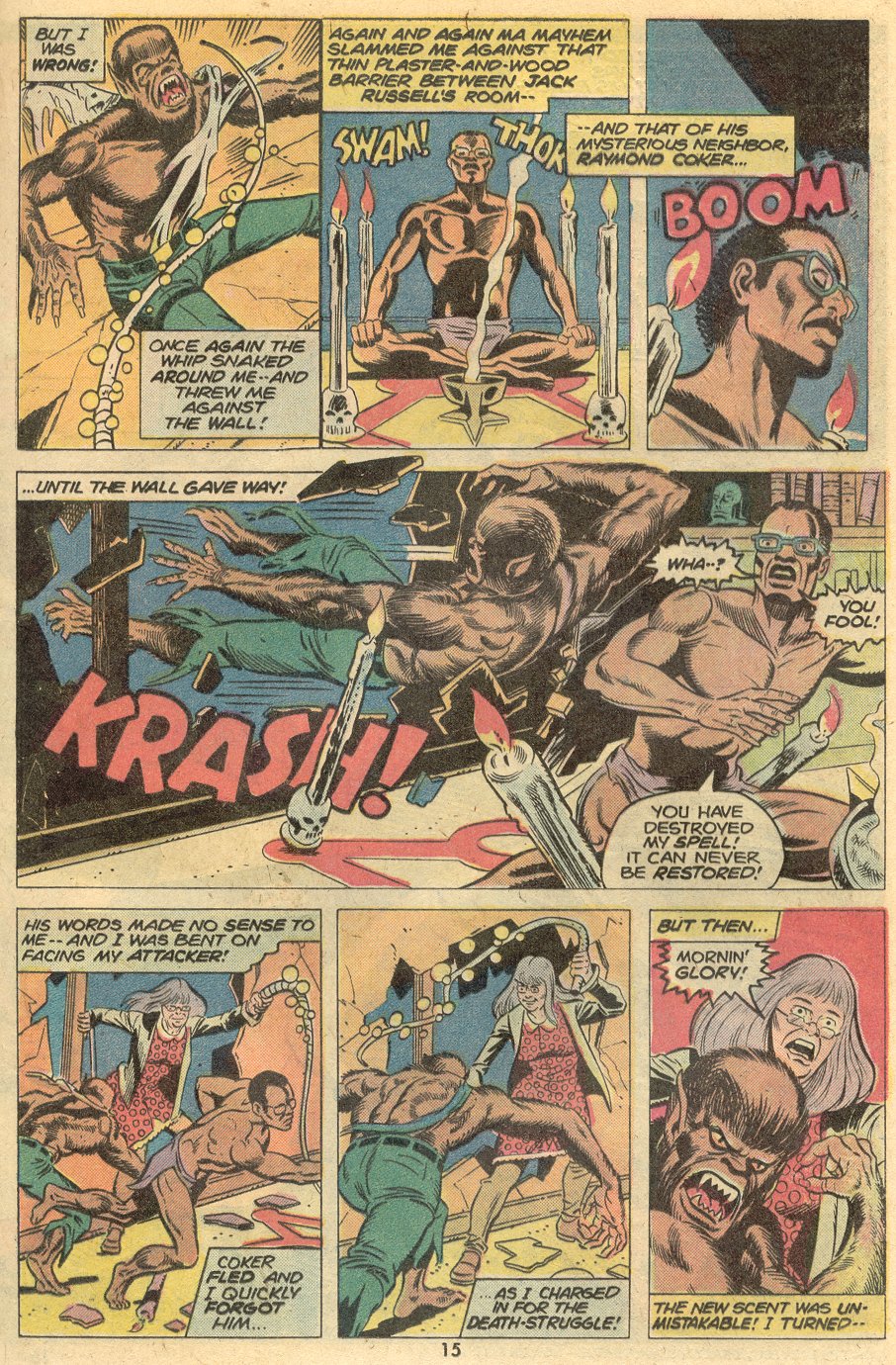 Read online Werewolf by Night (1972) comic -  Issue #18 - 10
