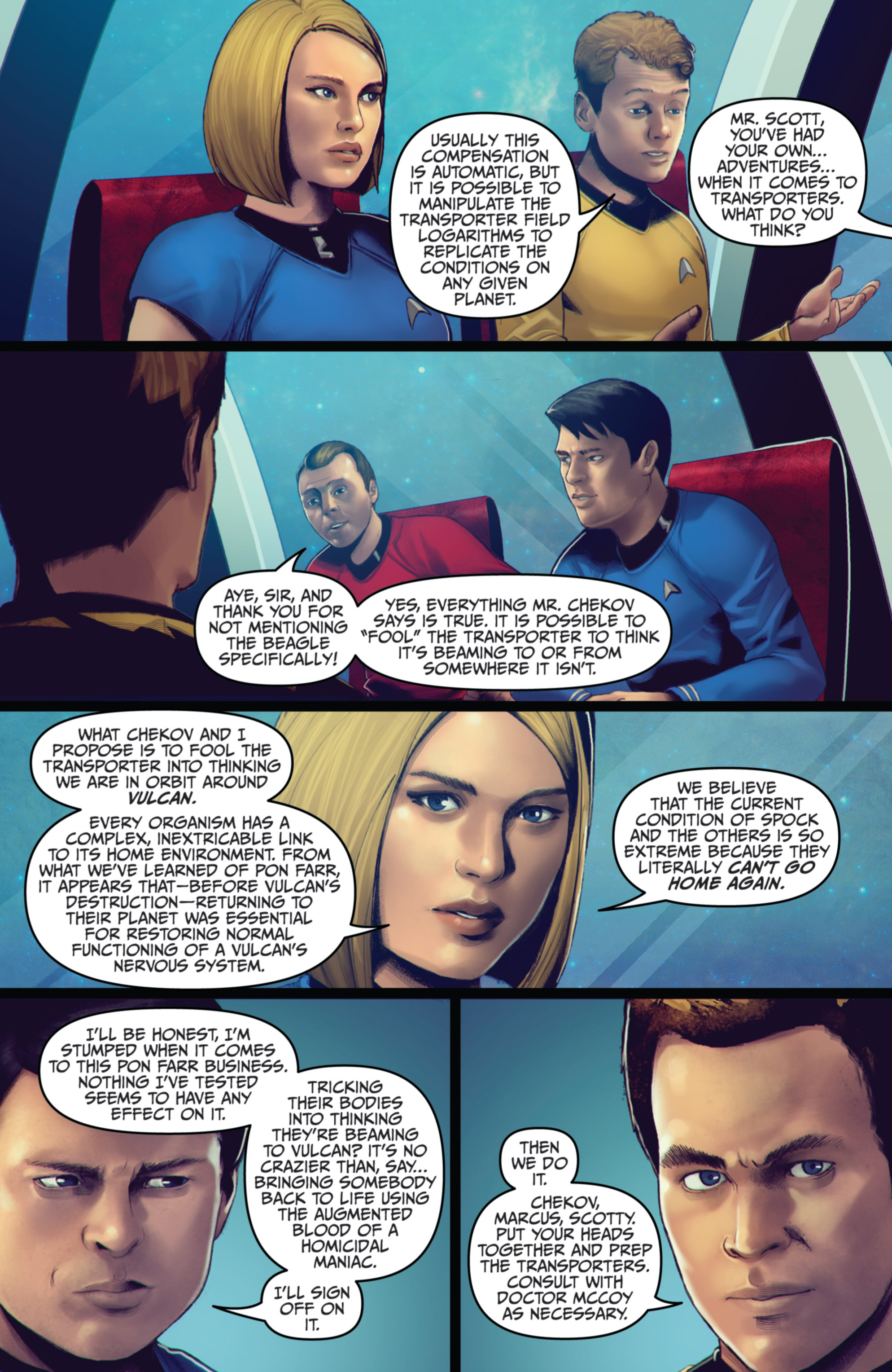 Read online Star Trek (2011) comic -  Issue #23 - 14