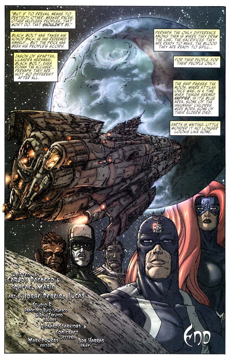 Read online Inhumans (2000) comic -  Issue #4 - 24