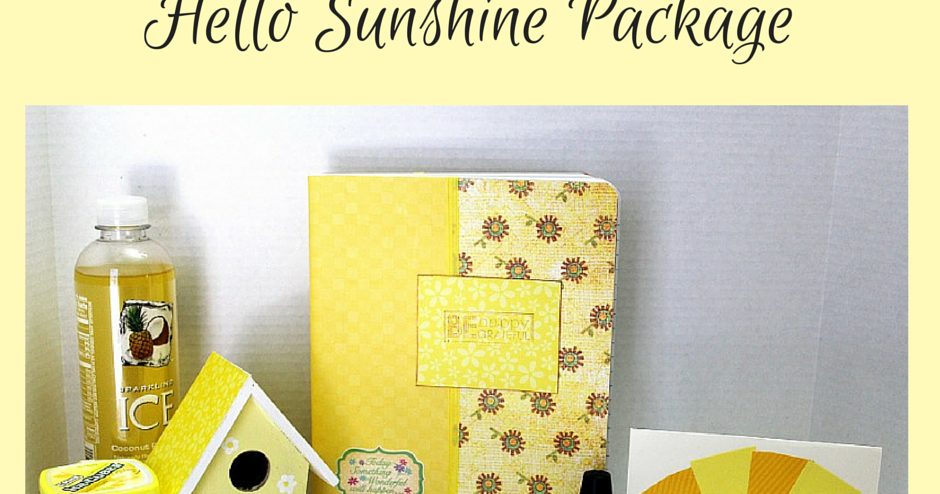 Hello Sunshine Package Home Crafts By Ali