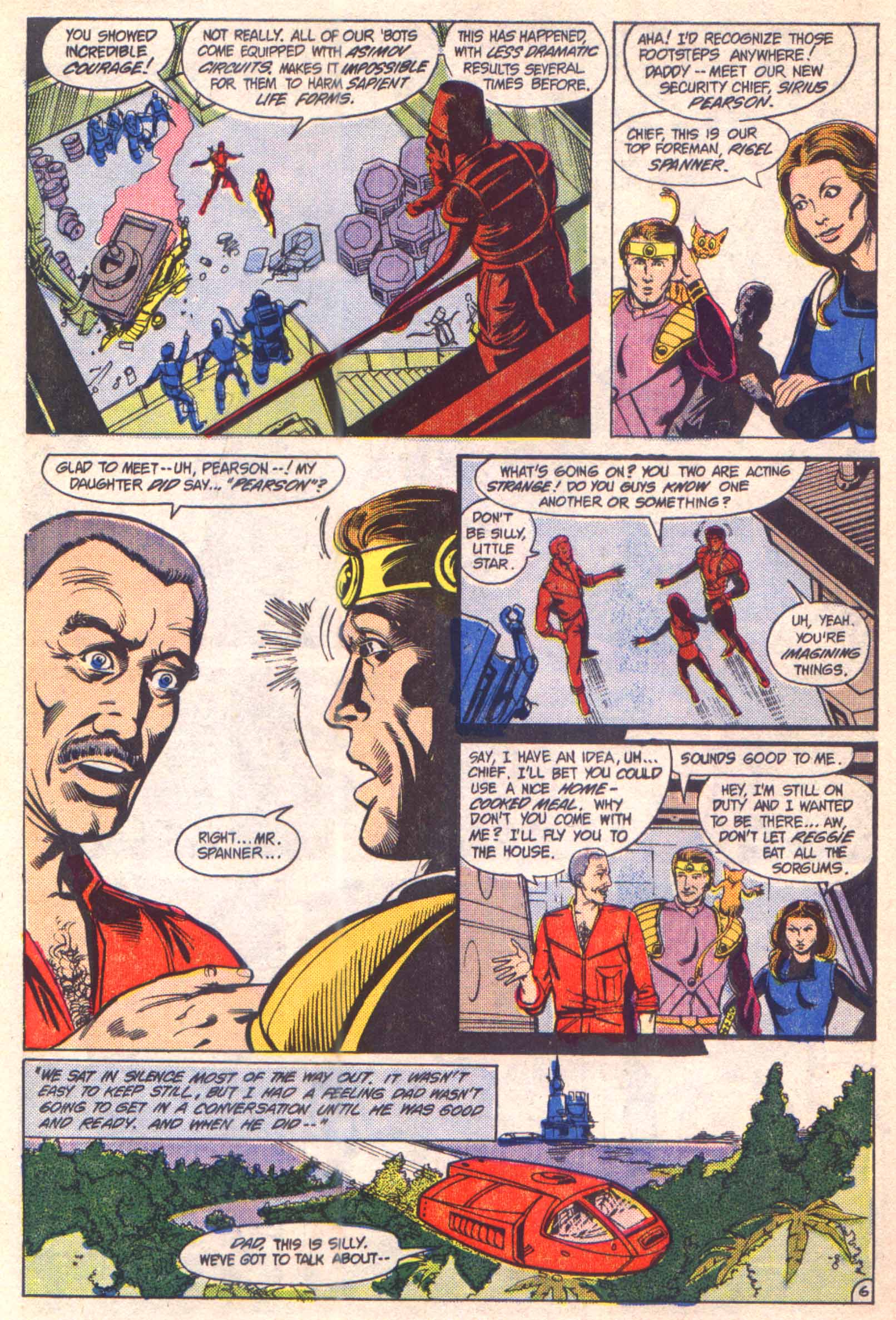 Read online Spanner's Galaxy comic -  Issue #5 - 7