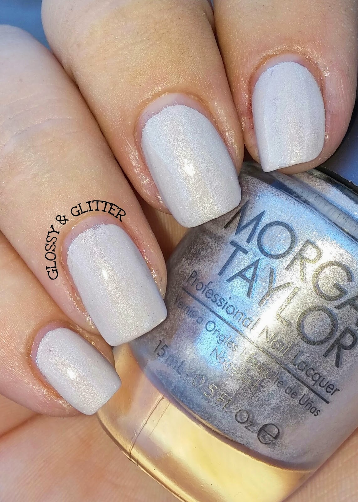 Glossy and Glitter: Morgan Taylor Scene Queen Swatch