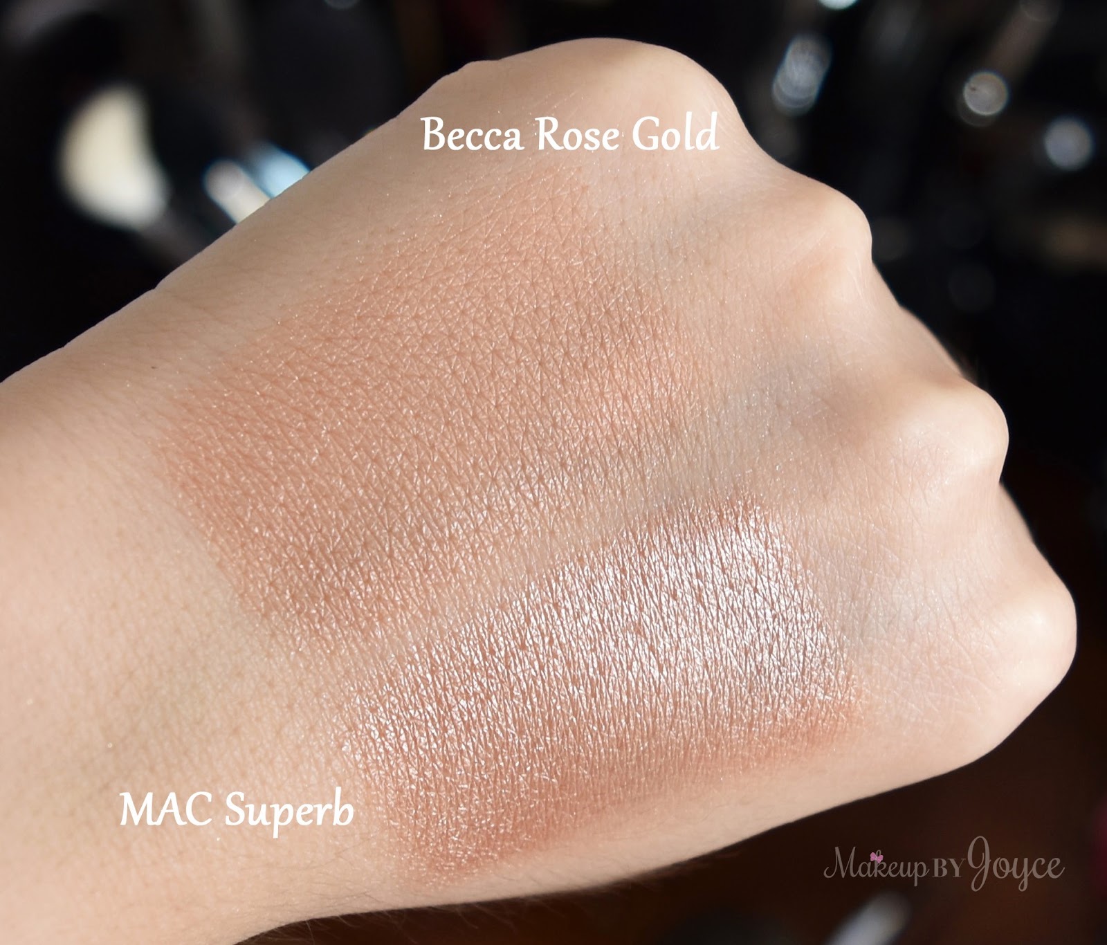 MakeupByJoyce ** ! Swatches + Review Becca Shimmering Skin Perfector