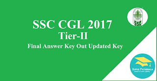 SSC CGL Tier 2 2017 : Final Answer Key Out
