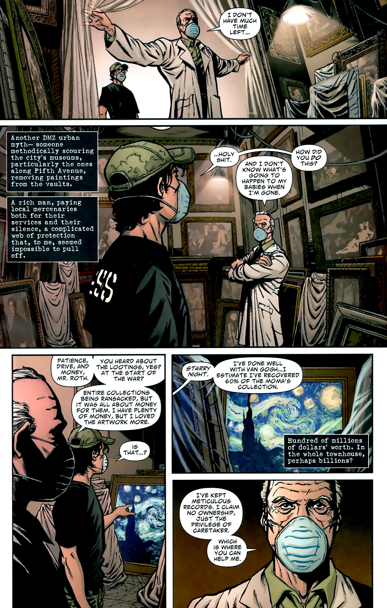 Read online DMZ (2006) comic -  Issue #50 - 15