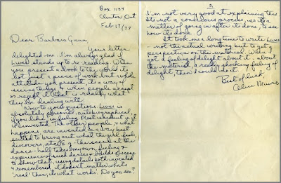 Bangladesh Canada and Beyond: Canadian Short Story Writer Alice Munro