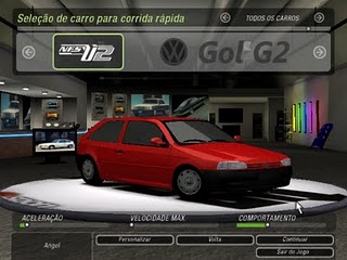 Need For Speed Underground 2 Volkswagen Gol GL (gol quadrado) 1994