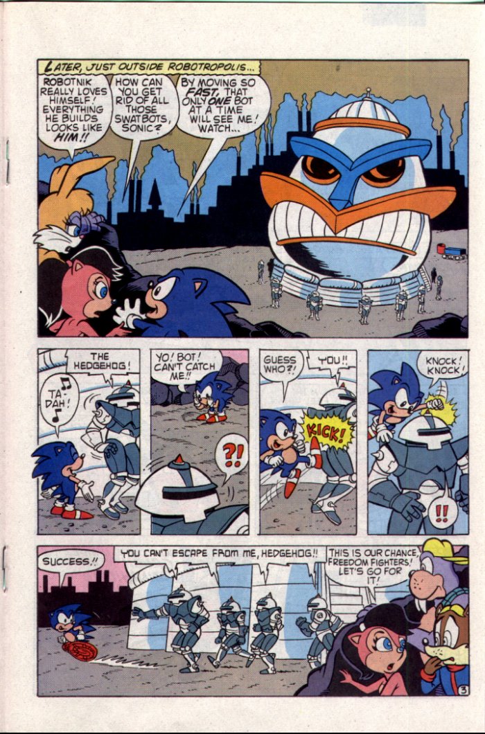 Read online Sonic The Hedgehog comic -  Issue #13 - 16