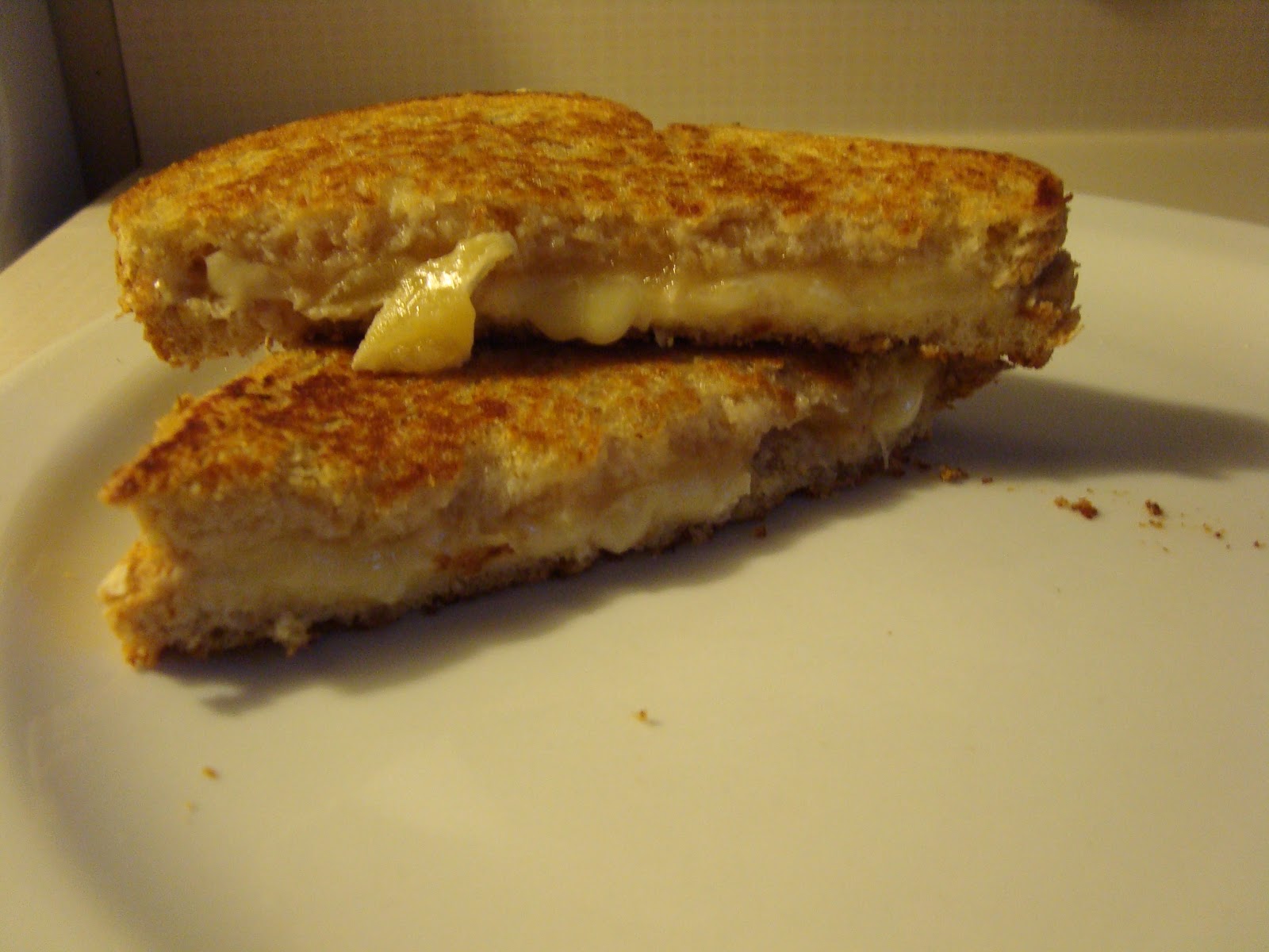 Qu'estce qu'on mange pour souper? "Grilled cheese" au fromage brie et