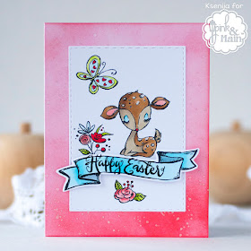 Matted Easter Card