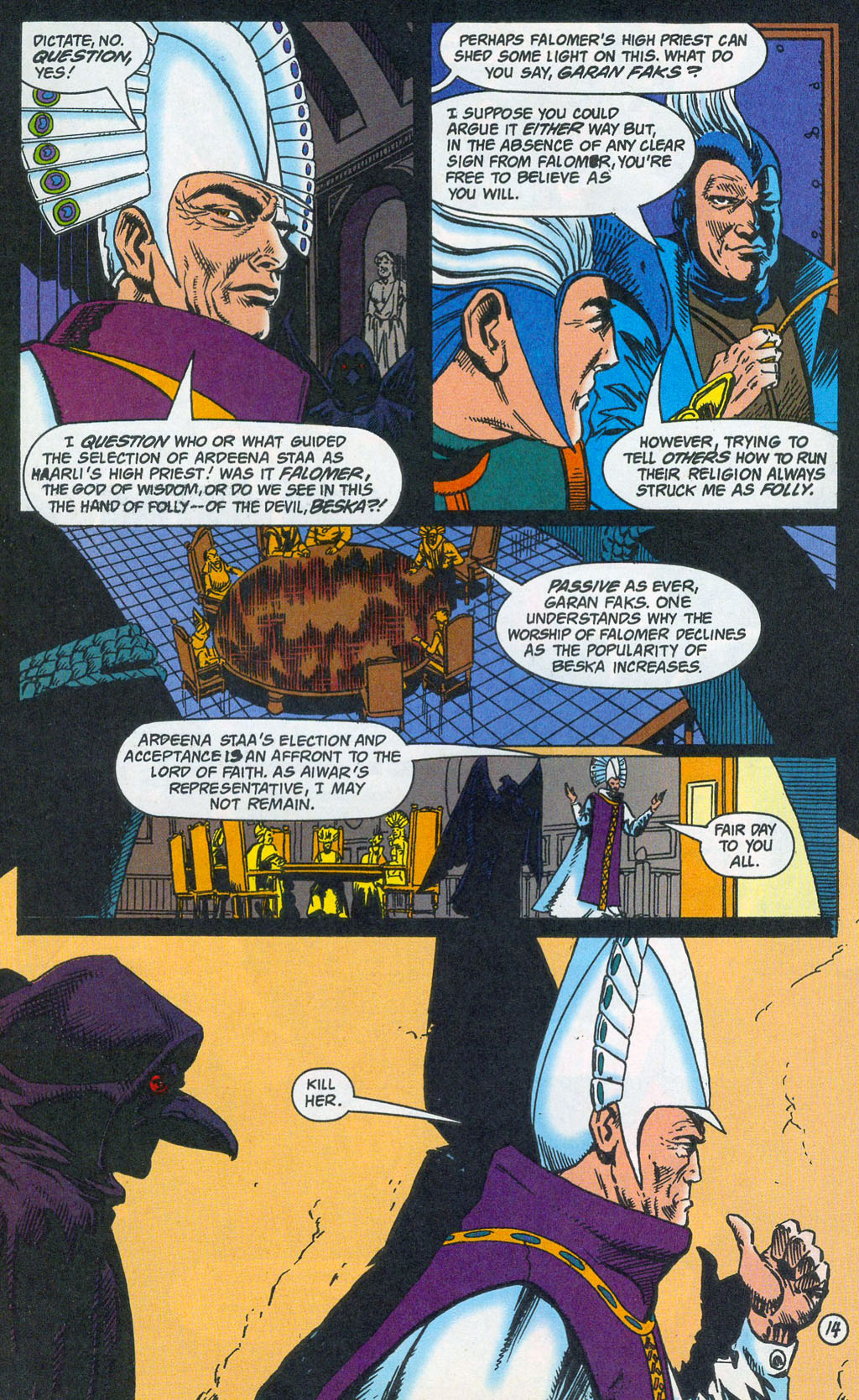 Read online Hawkworld (1990) comic -  Issue #12 - 15