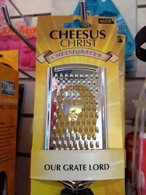 Cheesus Christ Cheesegrater - our grate Lord