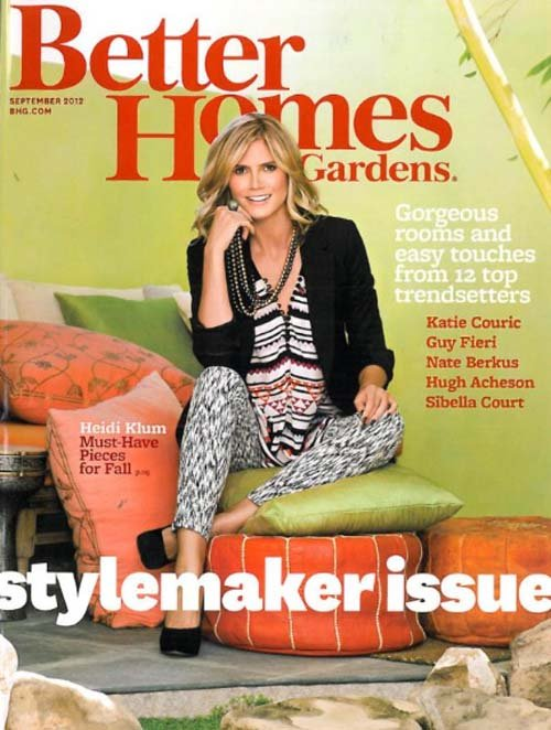 Better Homes & Gardens Stylemaker Issue: Katie Couric's Hampton home