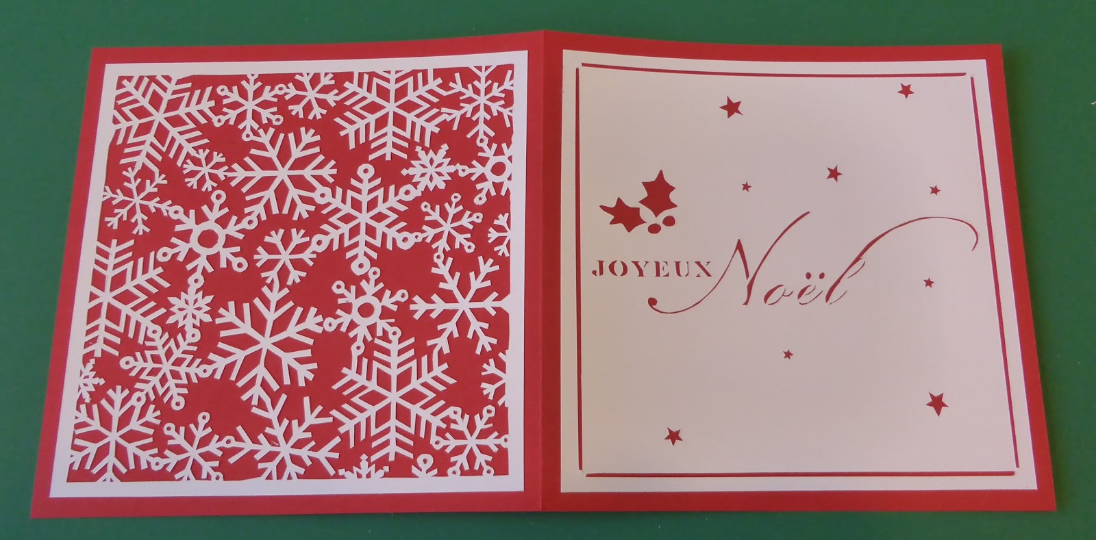 Longchamp Bricole: Carte Kirigami Joyeux Noël