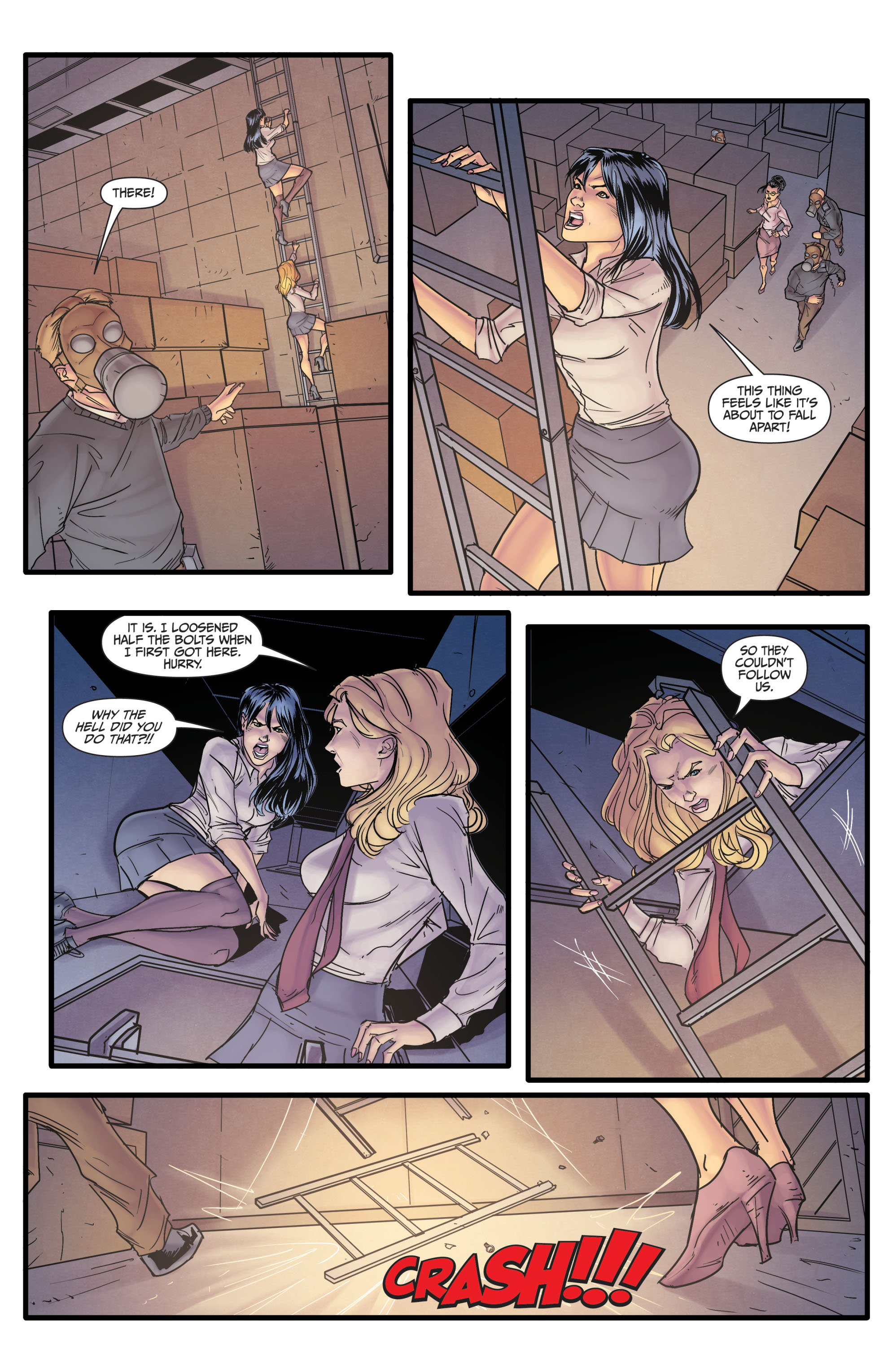Read online Morning Glories comic -  Issue #5 - 13
