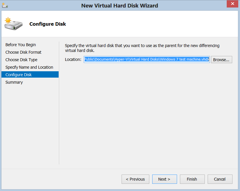 IT-Immensa: Hyper-V>> Save diskspace using a differencing disk