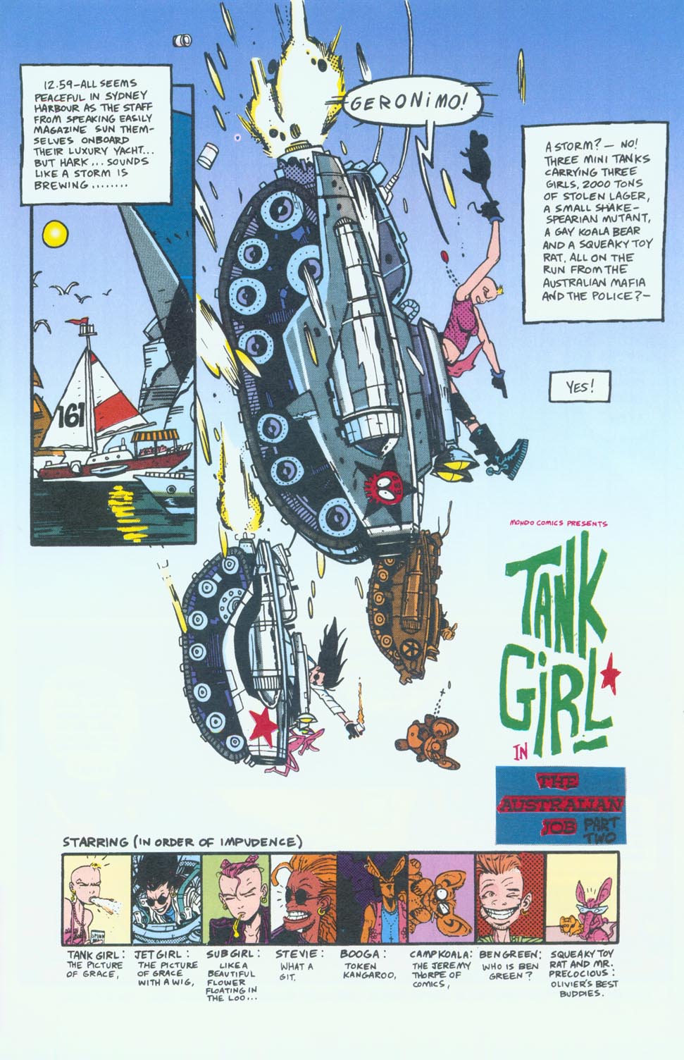 Read online Hewlett and Martin's Tank Girl comic -  Issue # TPB - 67