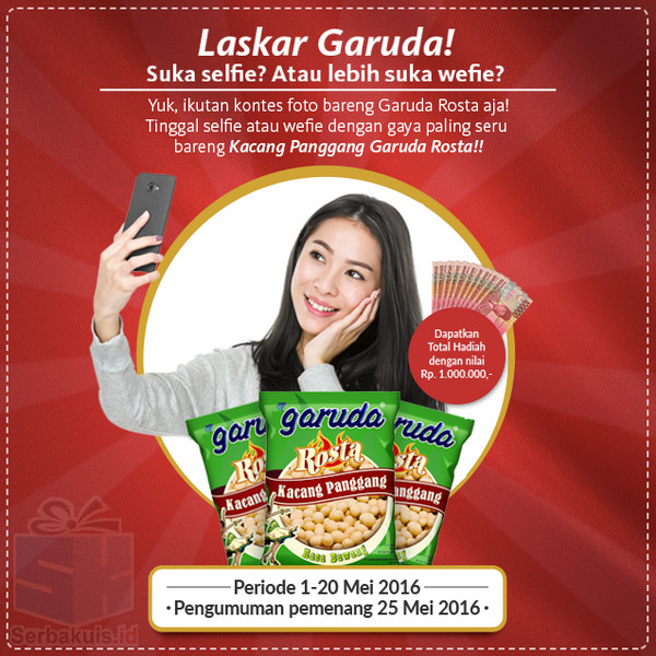 Kontes Foto Kacang Rosta Berhadiah Uang Tunai 1 Juta Rupiah Kontes Foto Kacang Rosta Berhadiah Uang Tunai 1 Juta Rupiah