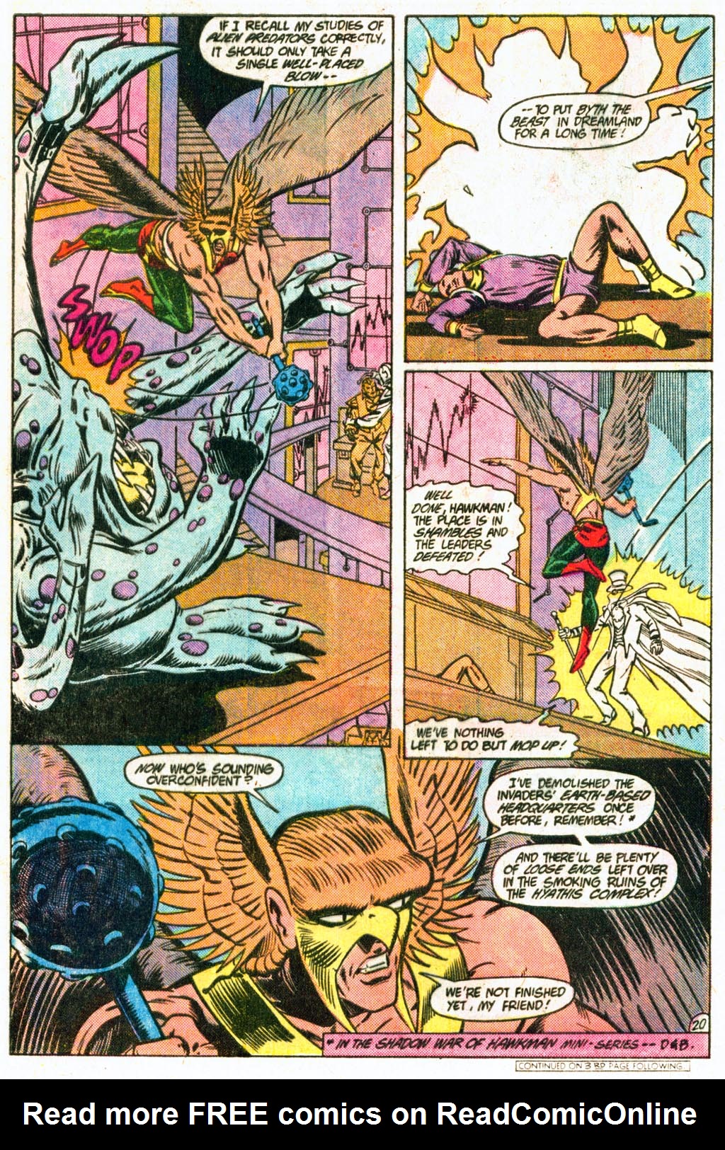 Hawkman (1986) Issue #9 #9 - English 20