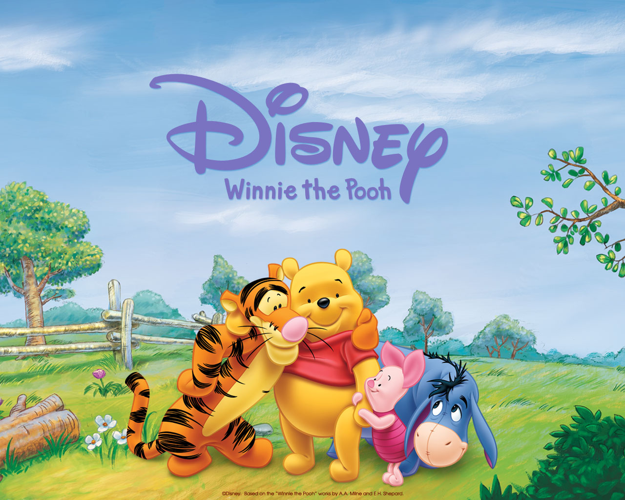 Adam Croasdell: Pooh Wallpaper