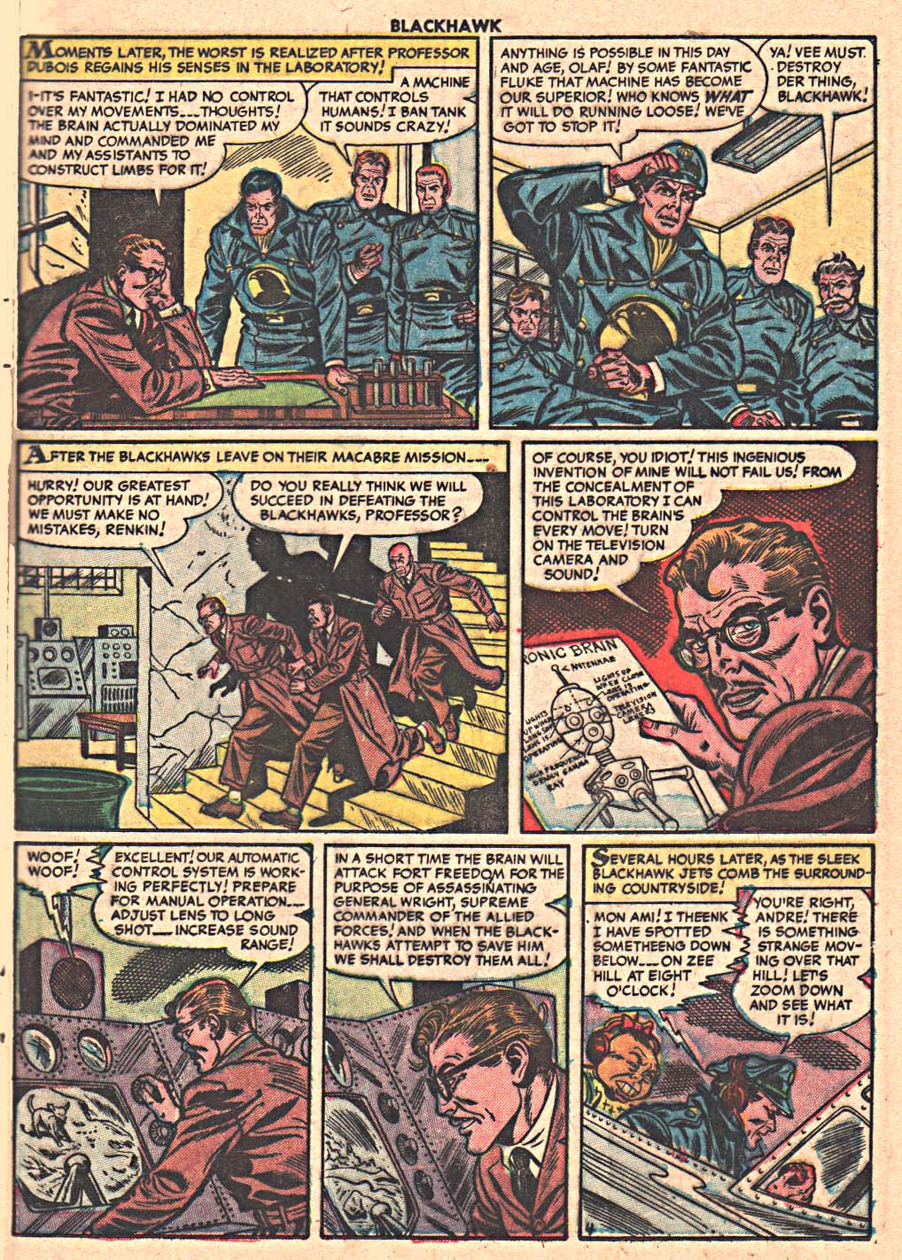 Read online Blackhawk (1957) comic -  Issue #77 - 21