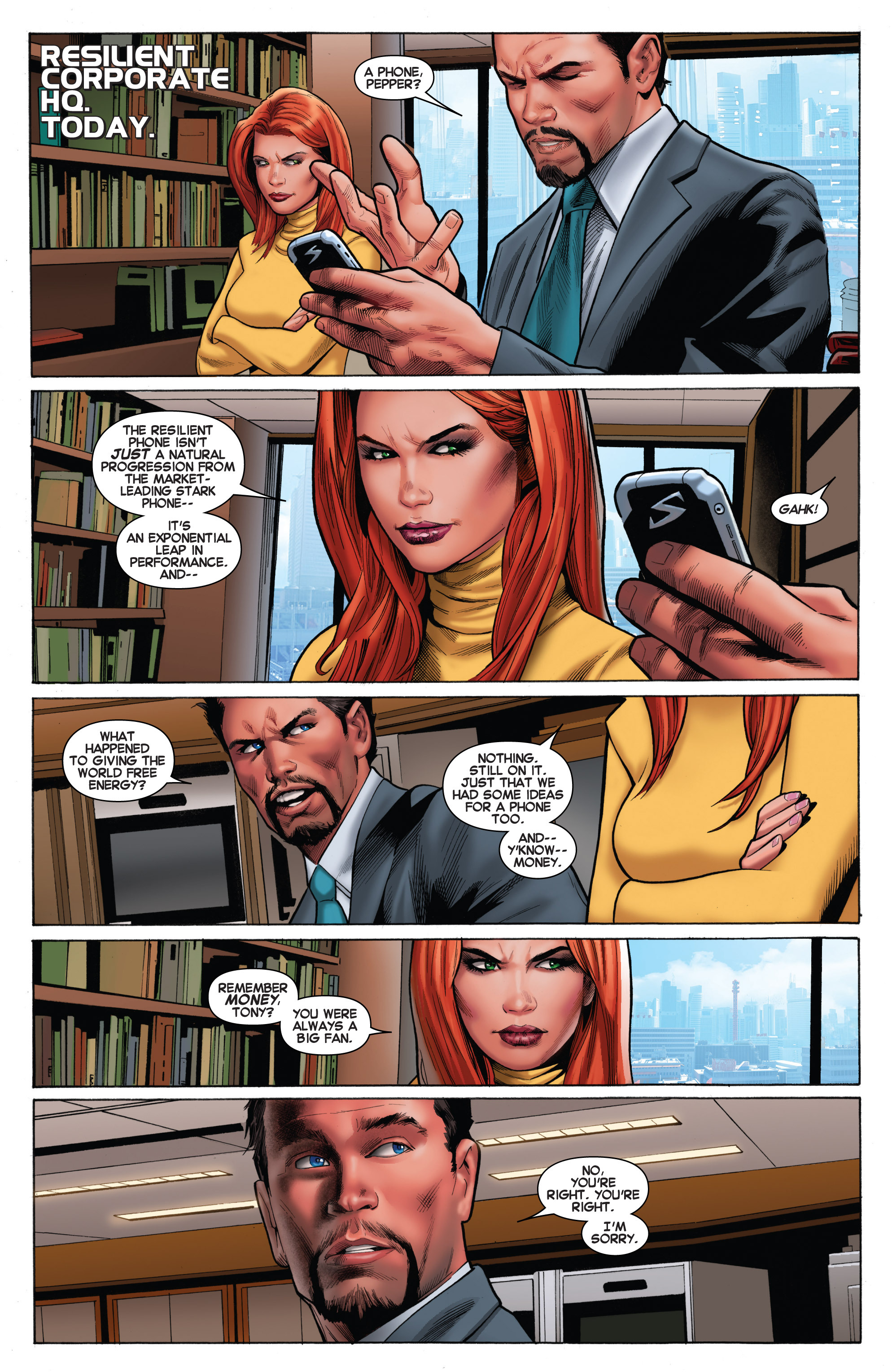 Read online Iron Man (2013) comic -  Issue #5 - 4