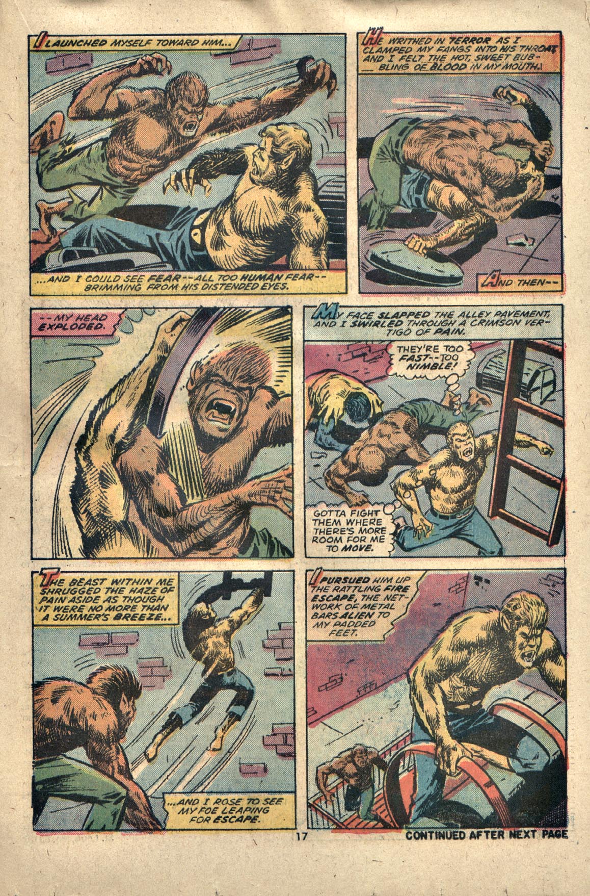 Read online Werewolf by Night (1972) comic -  Issue #21 - 12