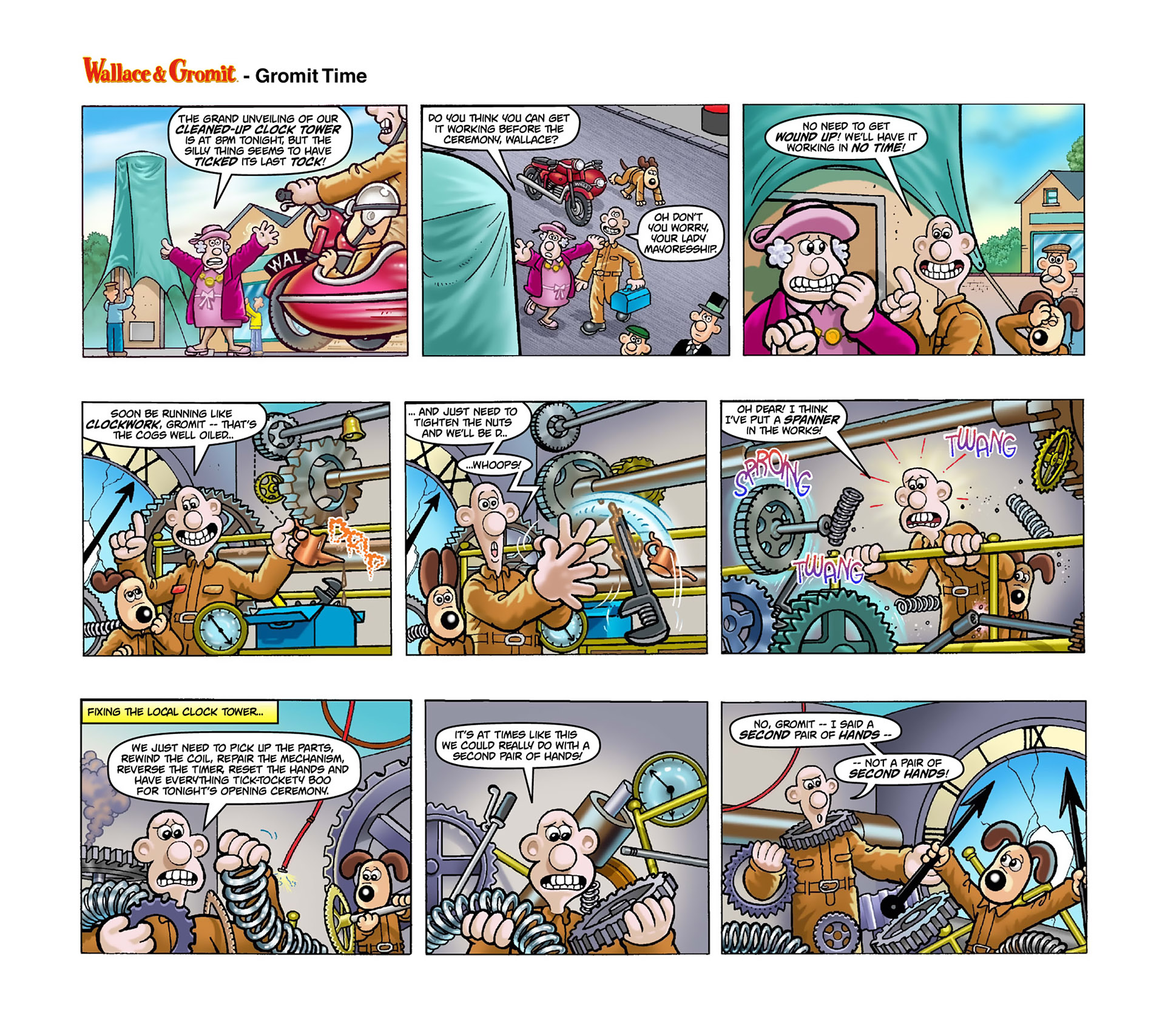Read online Wallace & Gromit Dailies comic -  Issue #2 - 8