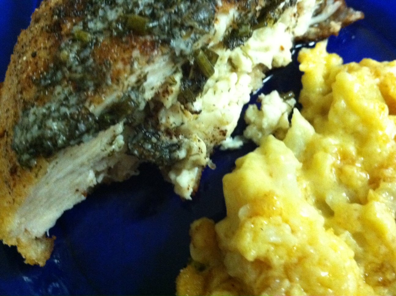 Karen and Charlie's Kitchen Houlihan's Chicken and Cheesy Cauliflower